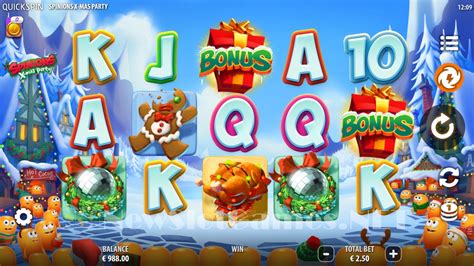 Spinions Xmas Party (Quickspin) Slot Review & Demo.